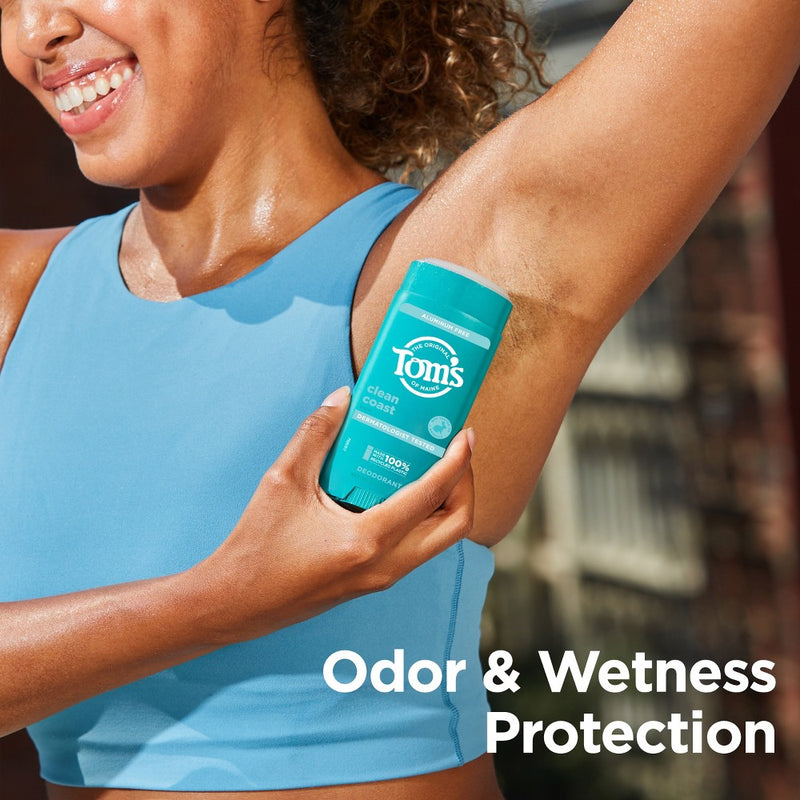 Tom's of Maine Clean Coast Deodorant - 3.25oz