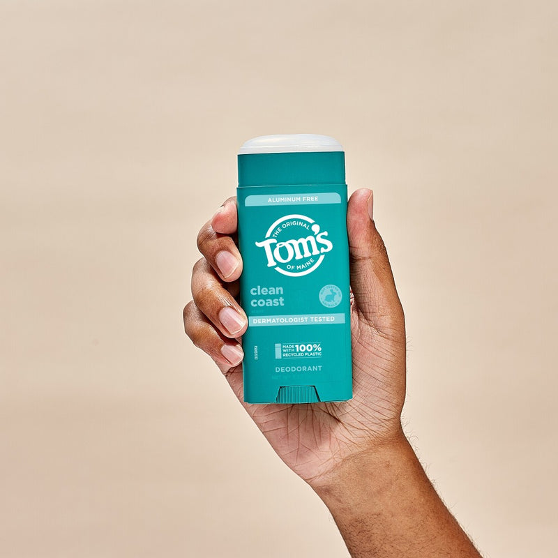 Tom's of Maine Clean Coast Deodorant - 3.25oz