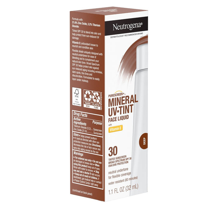 Neutrogena Mineral UV Tint Sunscreen - SPF 30 - 1.1oz