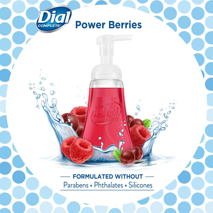 Dial Complete Antibacterial Foaming Hand Wash - Power Berries - 10 fl oz