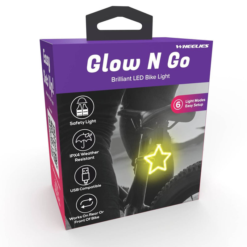 IJoy Glow N Go Brilliant LED Bike Light - Star