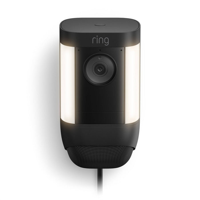 Ring 1080p Spotlight Cam Pro Plug-In Security Camera - Black
