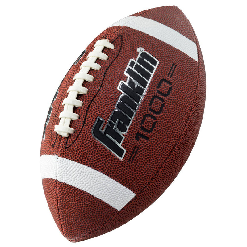 Franklin Sports 1000 Series Grip-Rite Junior Football - Brown