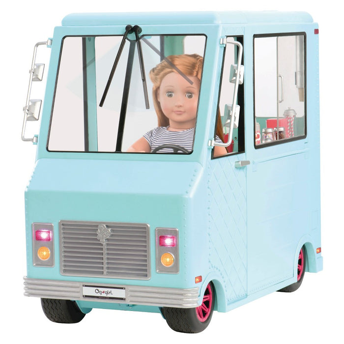 Our Generation Sweet Stop Ice Cream Truck - Light Blue *BRAND NEW, SEALED* (LOCAL PICKUP ONLY)