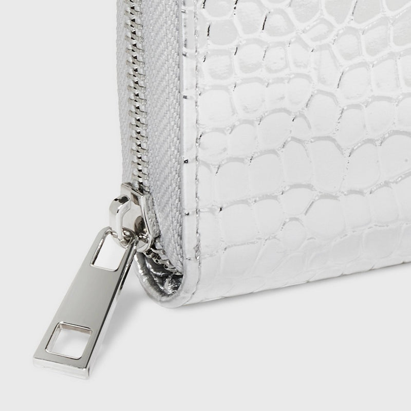 Small Zip Wallet - A New Day Silver