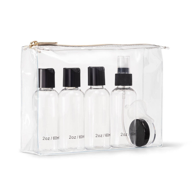 Sonia Kashuk TSA Travel Makeup Bag Kit - Clear