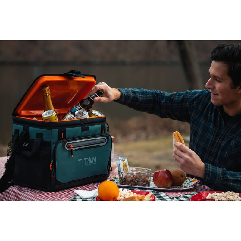 Arctic Zone Titan Deep Freeze Zipperless Hardbody 20qt Cooler - Jungle Hunt