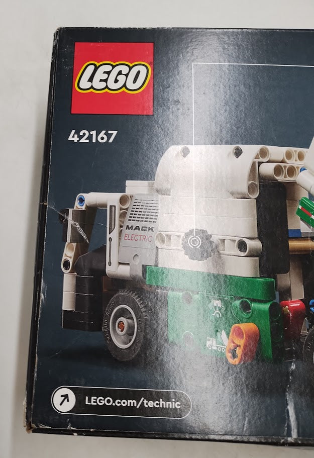 LEGO Technic Mack LR Electric Garbage Truck Toy 42167 SEE DETAILS