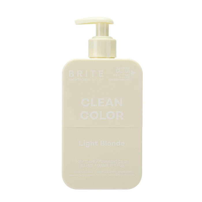 BRITE Clean Permanent Hair Color Kit - Light Blonde - 4.05 fl oz