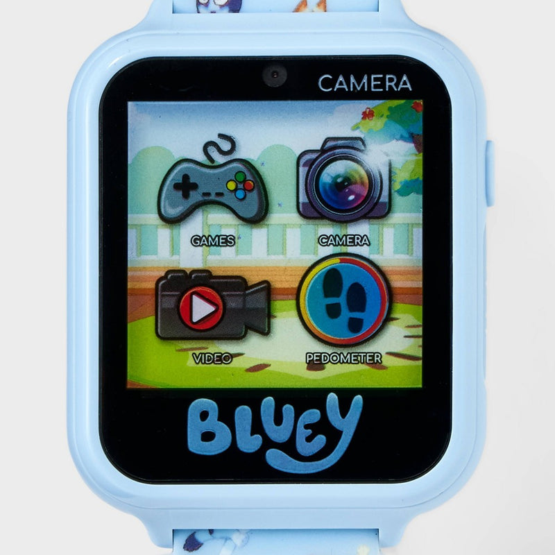 Girls' Disney Bluey Interactive Smartwatch - Sky Blue