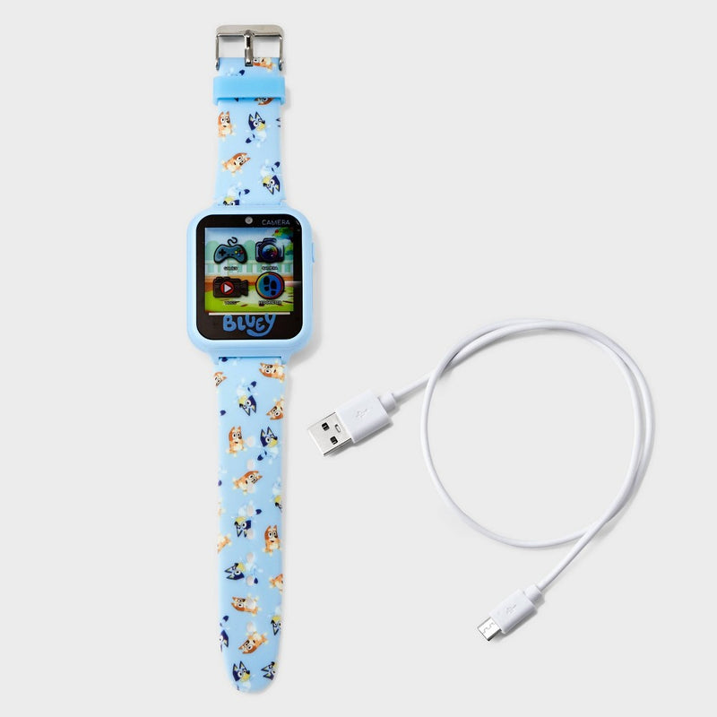 Girls' Disney Bluey Interactive Smartwatch - Sky Blue