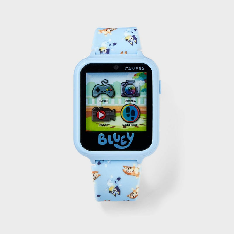 Girls' Disney Bluey Interactive Smartwatch - Sky Blue