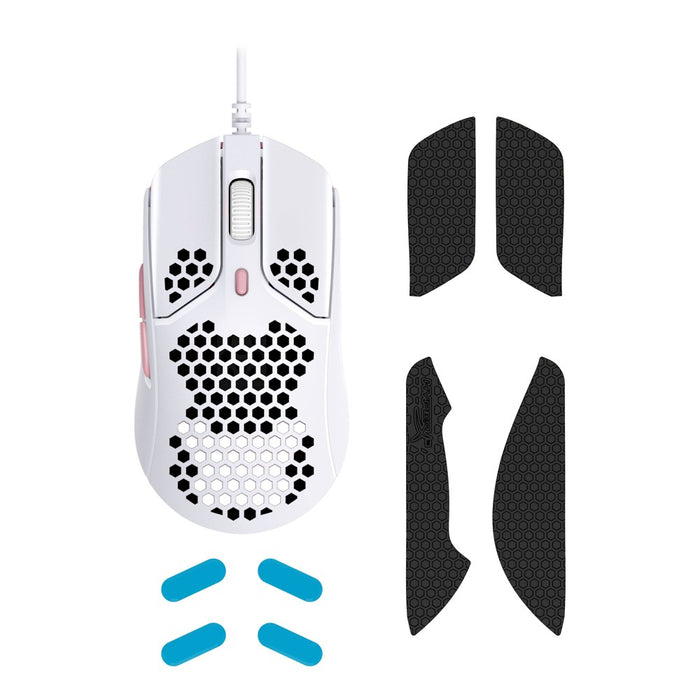 HyperX Pulsefire Haste Wired Gaming Mouse for PC - Pink/White