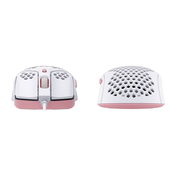 HyperX Pulsefire Haste Wired Gaming Mouse for PC - Pink/White