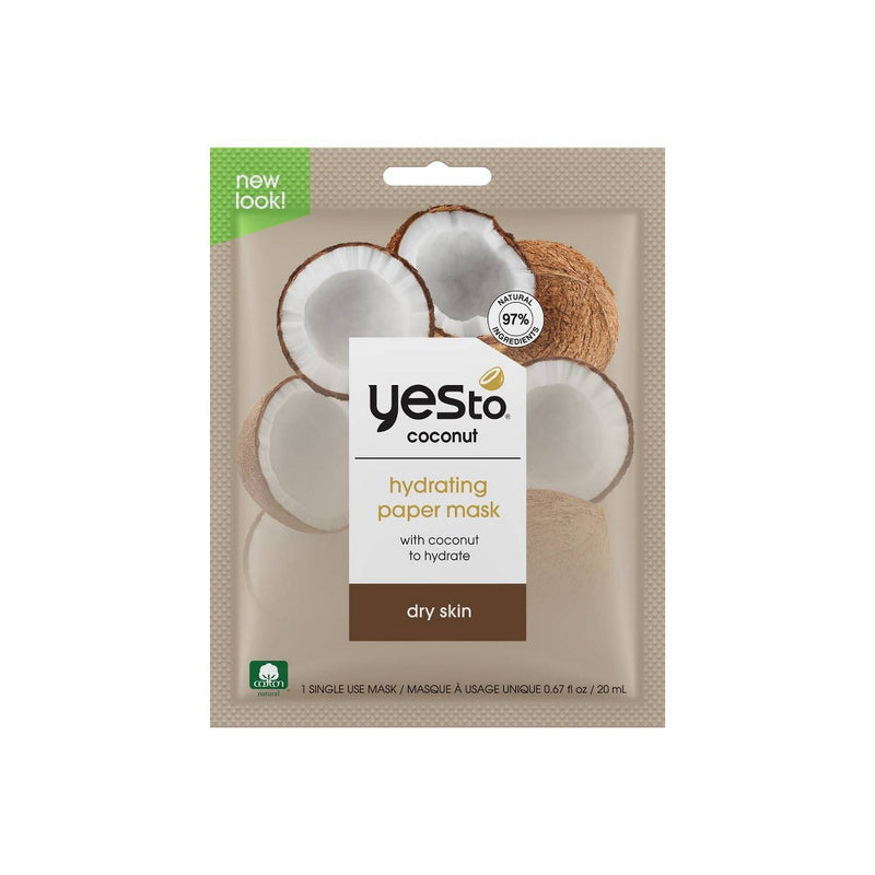 Yes to Coconut Hydrate & Restore Ultra Hydrating Face Mask - 0.67 fl oz