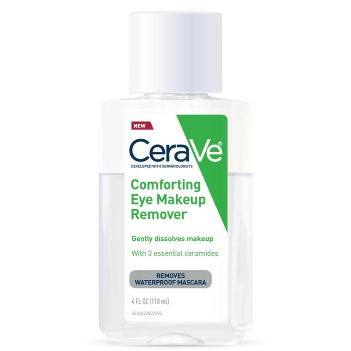 CeraVe Waterproof Liquid Eye Makeup Remover, Travel Size - 4 oz