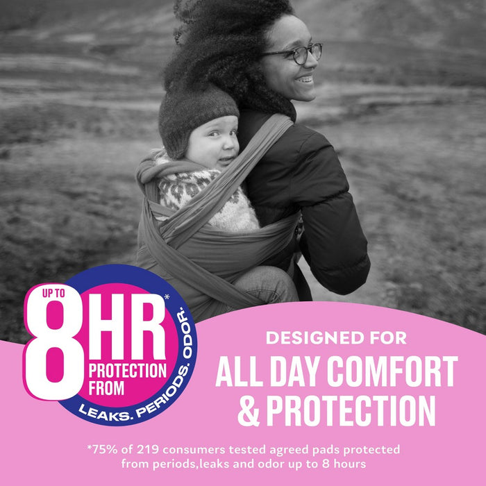 Carefree Ultra Thin Super/Long Pads with Wings -28ct