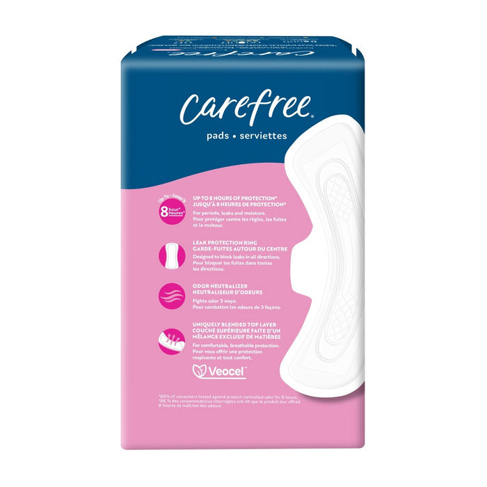 Carefree Ultra Thin Super/Long Pads with Wings -28ct