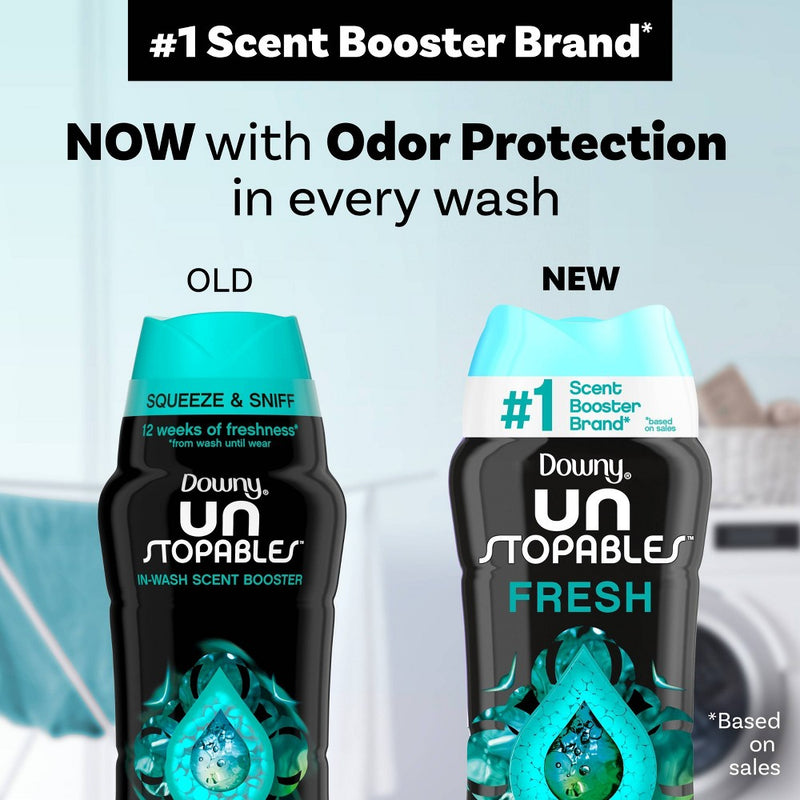 Downy Unstopables In-Wash Fresh Scented Booster Beads - 18.2oz