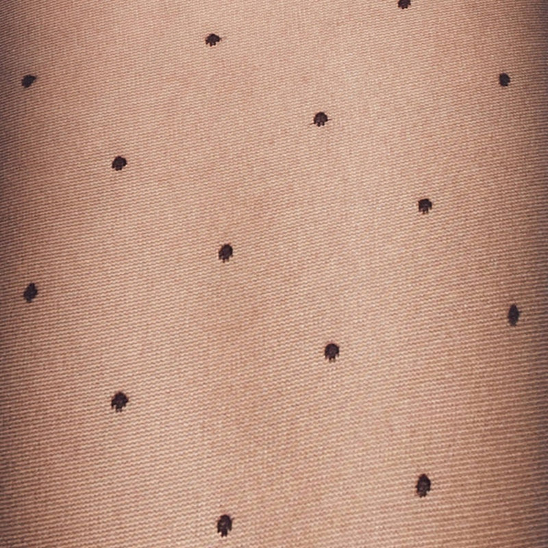 Hanes Premium Women's Pindot Perfect Tights - Black L