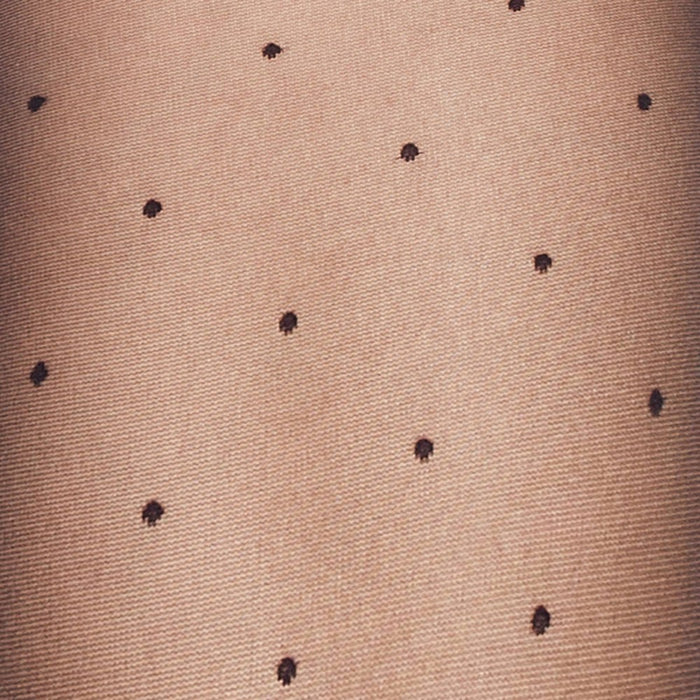 Hanes Premium Women's Pindot Perfect Tights - Black L