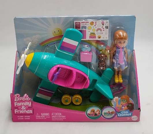 Barbie Chelsea Can Be... Plane Doll & Playset, 2-Seater Aircraft