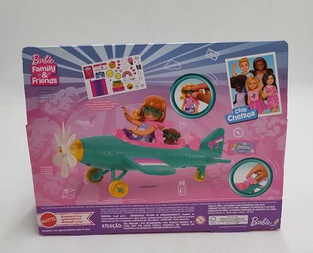 Barbie Chelsea Can Be... Plane Doll & Playset, 2-Seater Aircraft