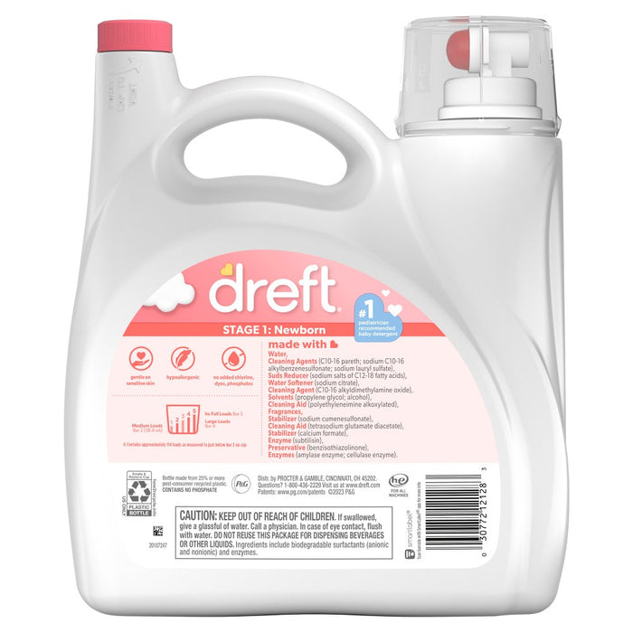 Dreft Liquid Newborn Laundry Detergent - 150 fl oz