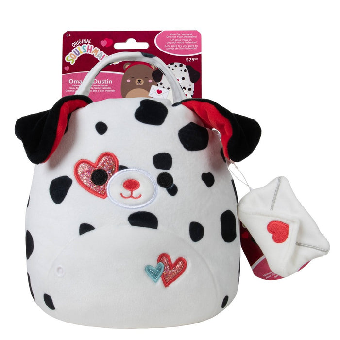 Squishmallows 7" Valentine's Buddy Buckets Dustin & Omar