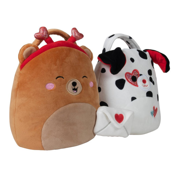 Squishmallows 7" Valentine's Buddy Buckets Dustin & Omar