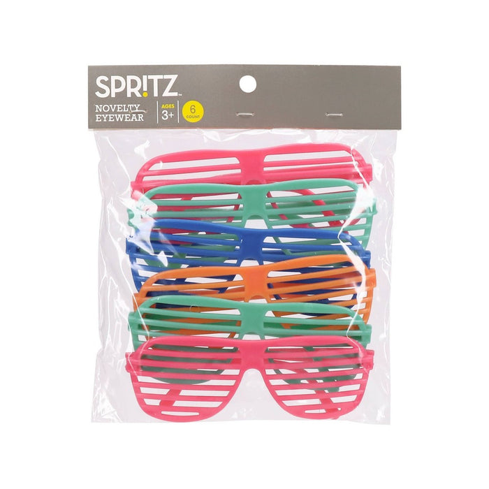 6ct Party Favor Eye Glasses - Spritz