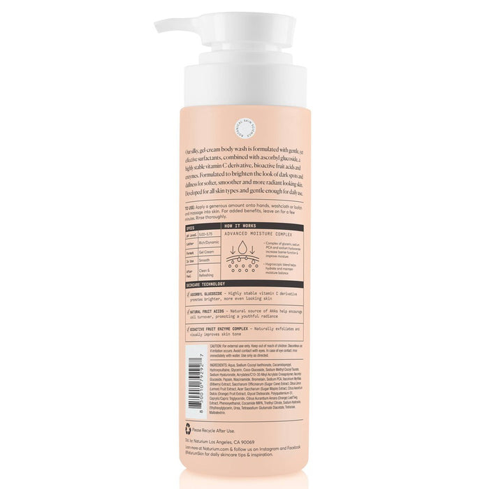 Naturium The Brightener Vitamin C Brightening Body Wash - 16.9 fl oz