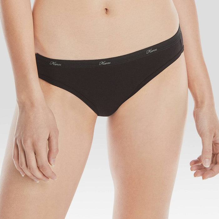 Hanes Women's 10pk Cotton Bikini Underwear - Colors May Vary 5