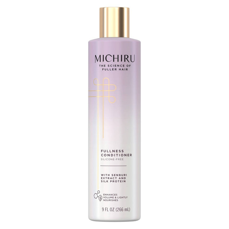 Michiru Senburi Extract & Silk Protein Silicone-Free Fullness Conditioner - 9 fl oz