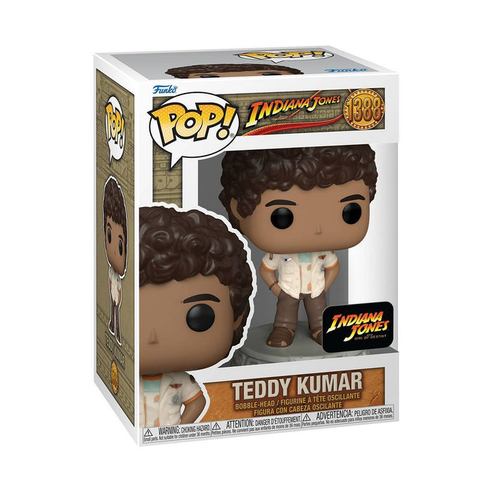 Funko POP! Movies: Indiana Jones Teddy Kumar Bobble Head Figure