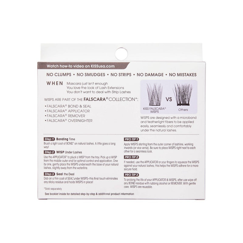 KISS Products False Eyelashes - Petite Volume Wisps - 24ct