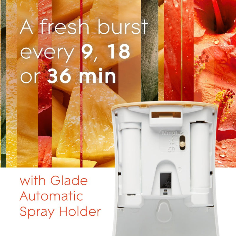 Glade Automatic Spray Air Freshener - Hawaiian Breeze - 12.4oz/2pk