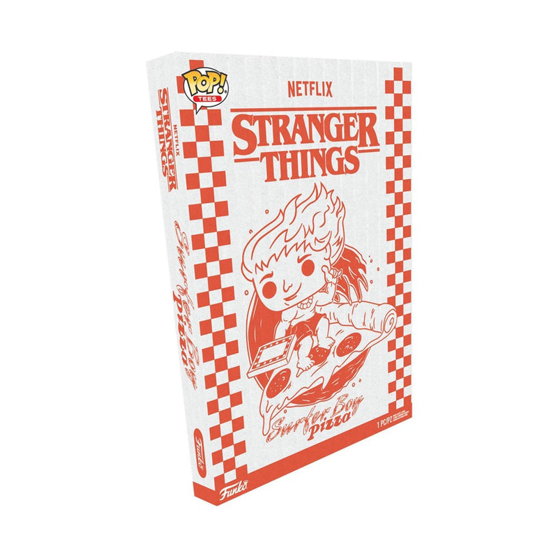 Funko Boxed Tee: Stranger Things - Surfer Boy Pizza L
