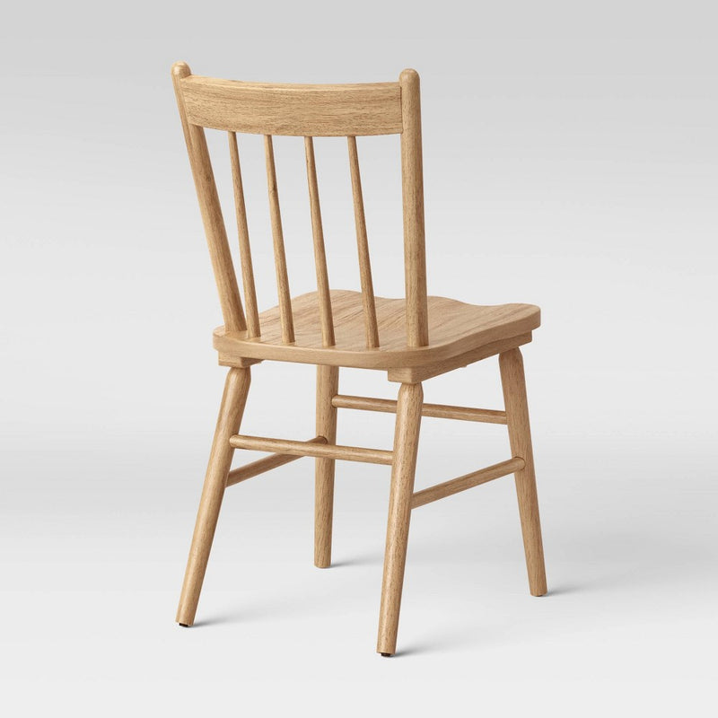 Set of 2 Hassell Wood Dining Chair Natural - Threshold (LOCAL PICKUP ONLY)