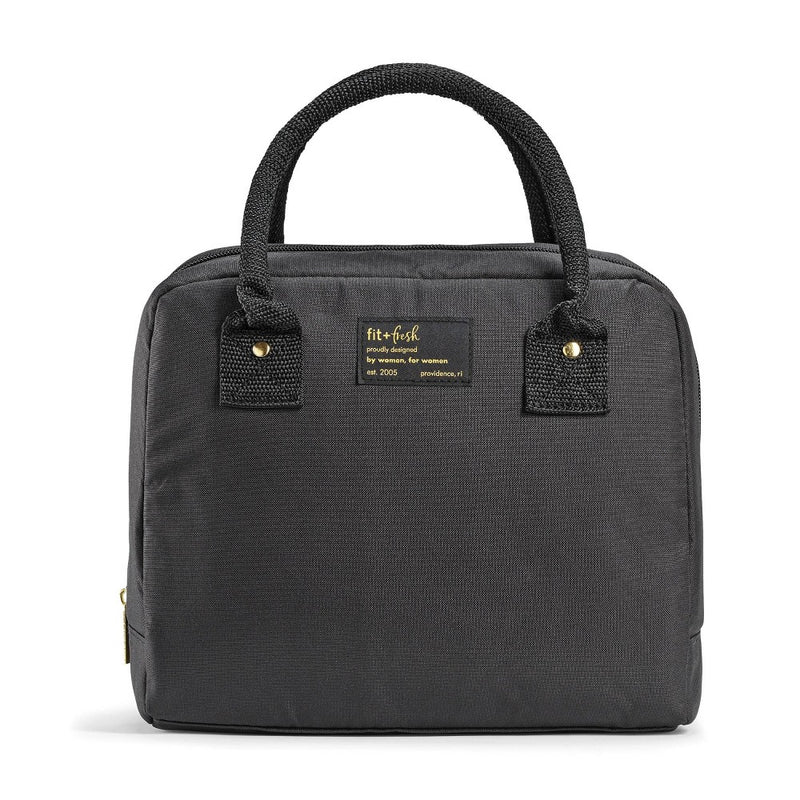 Fit & Fresh Bloomington Lunch Bag - Solid Black