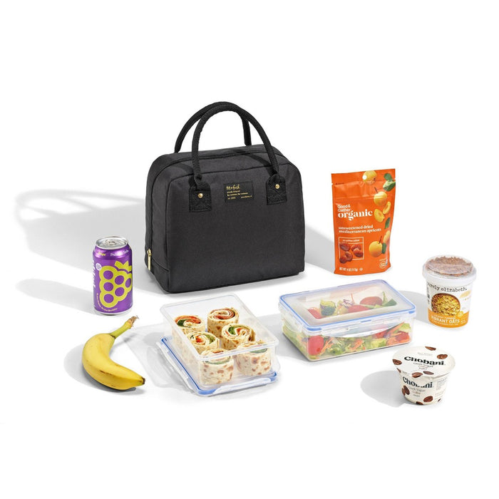 Fit & Fresh Bloomington Lunch Bag - Solid Black