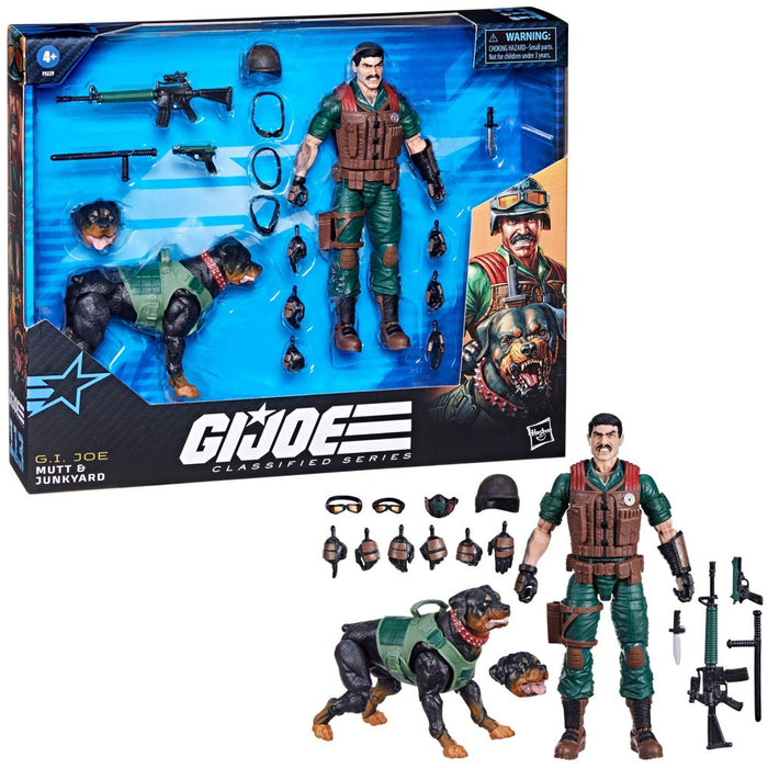 G.I. Joe Classified Series Mutt and Junkyard Action Figure Set - 2pk