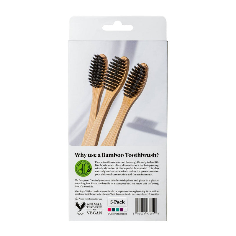 Made by Dentists Bamboo Toothbrush - 5ct - Soft