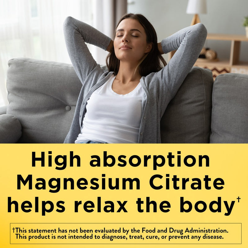 Nature Made Magnesium Citrate 250mg Muscle, Nerve, Bone & Heart Support Supplement Softgels - 120ct