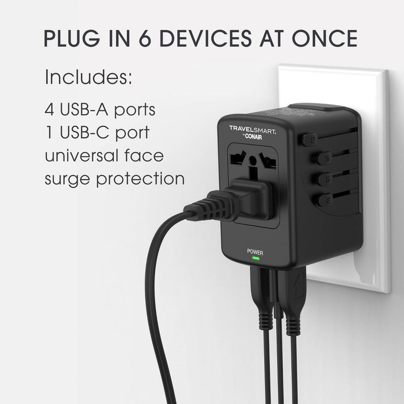 Travel Smart Quick Charge All-in-One Adapter