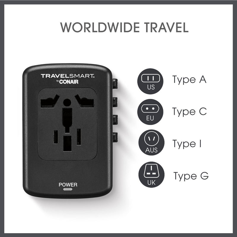 Travel Smart Quick Charge All-in-One Adapter