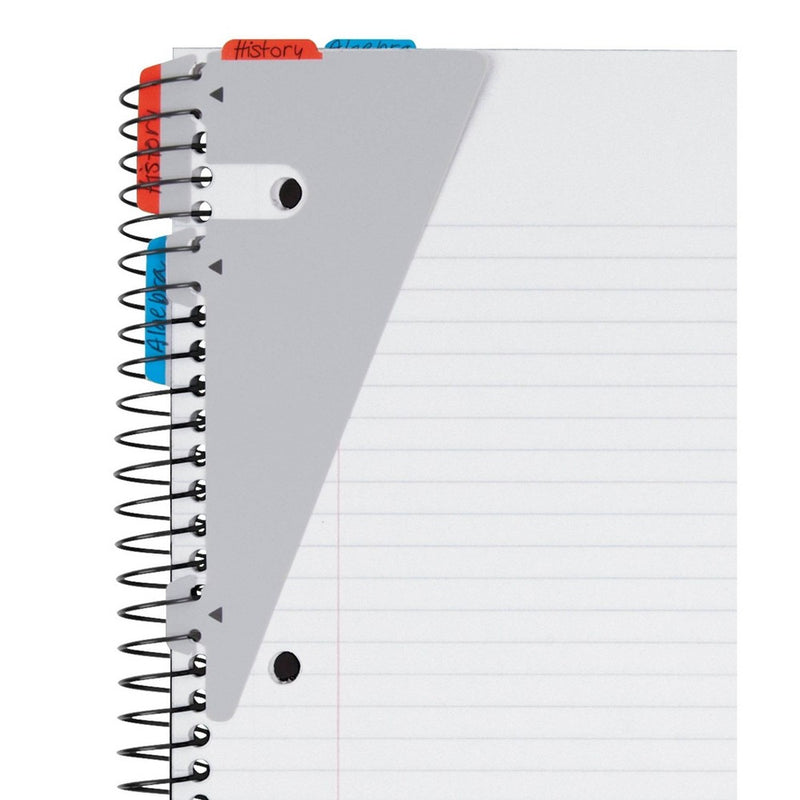 Five Star 130 Sheets College Ruled 1 Subject Spiral Notebook Lilac