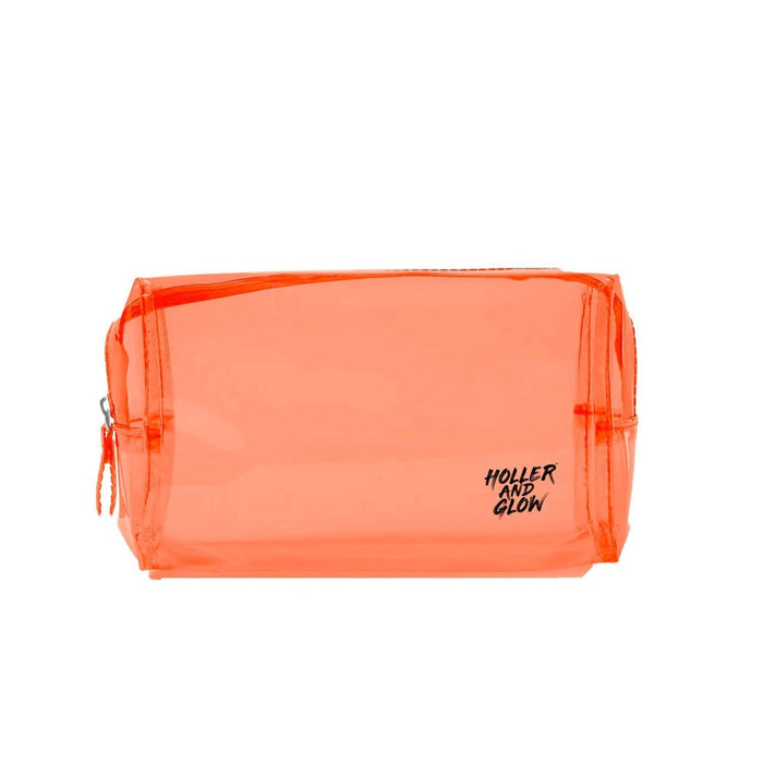 Holler and Glow Makeup Bag - Neon Orange