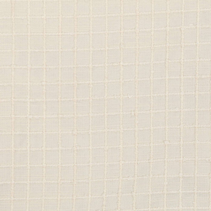 50"x84" Blackout Textured Plaid Curtain Panel Ivory - Threshold