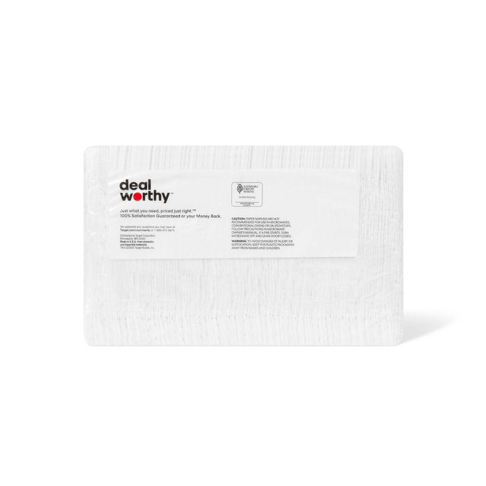 Disposable Paper Napkins - 250ct - Dealworthy